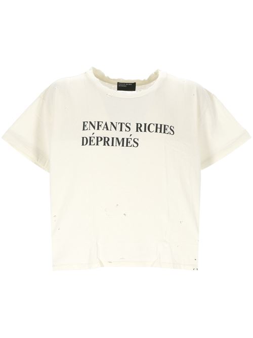 Classic logo t-shirt Enfants Riches Deprimes | 010741DIRT WHITE